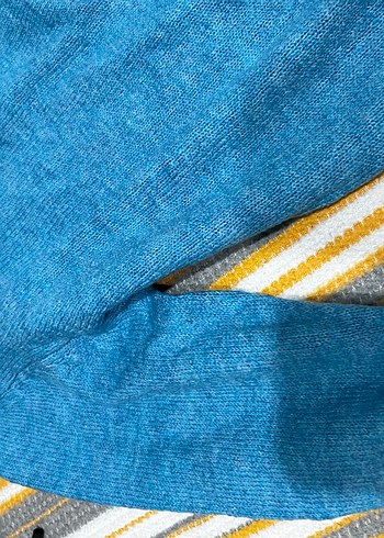 Mavi Yün Kadın Triko Kazak - Görsel 2