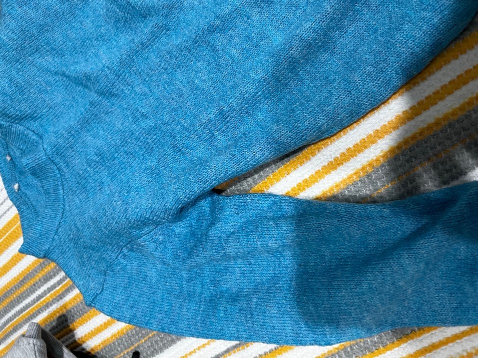 Mavi Yün Kadın Triko Kazak - Görsel 2