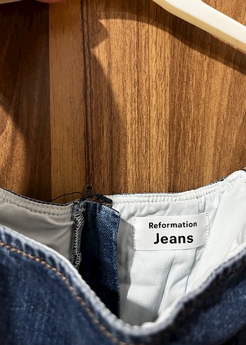 Mavi Denim Mini Elbise - Görsel 5