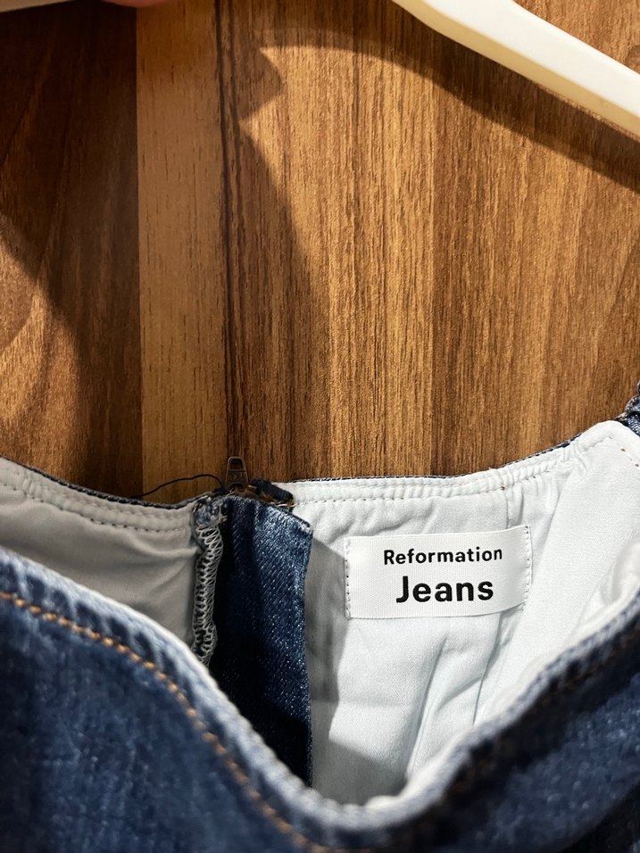 Mavi Denim Mini Elbise - Görsel 5