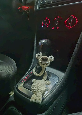 amigurimi telli sid araba aksesuarı - Görsel 3
