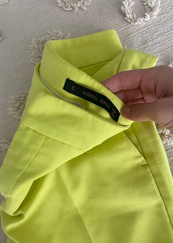 Fıstık Yeşili Pantalon - Görsel 2