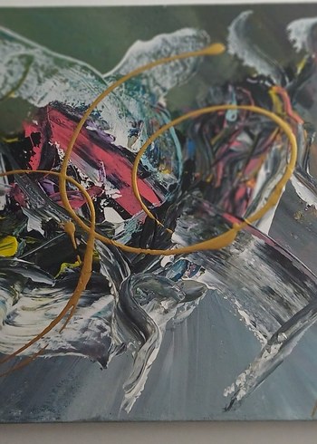 Renkli Soyut Modern 35*50 Tablo - Görsel 2