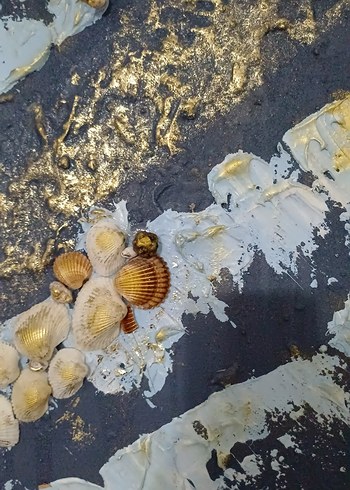 Lacivert ve Gri Soyut Duvar Tablosu - Görsel 5