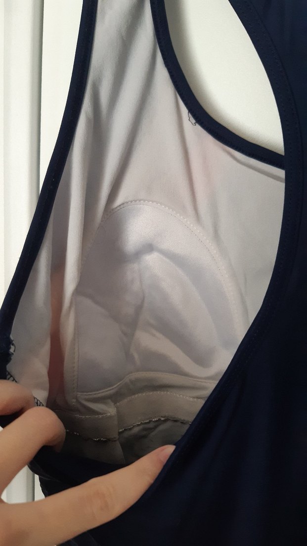 Koyu Mavi Kadın Mayo - Görsel 3