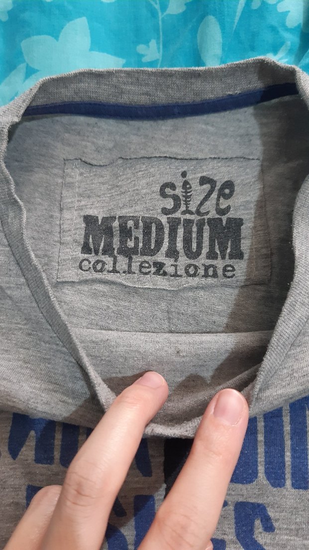 Erkek Gri Baskılı Kısa Kollu Tişört - Görsel 2