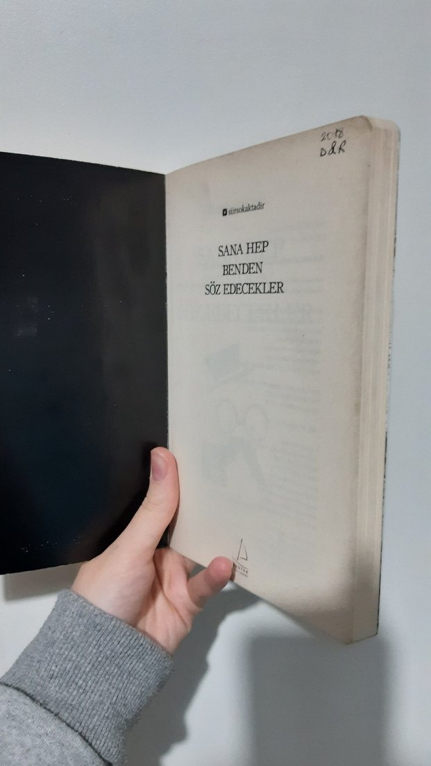 Sana Hep Benden Söz Edecekler Kitap - Görsel 3