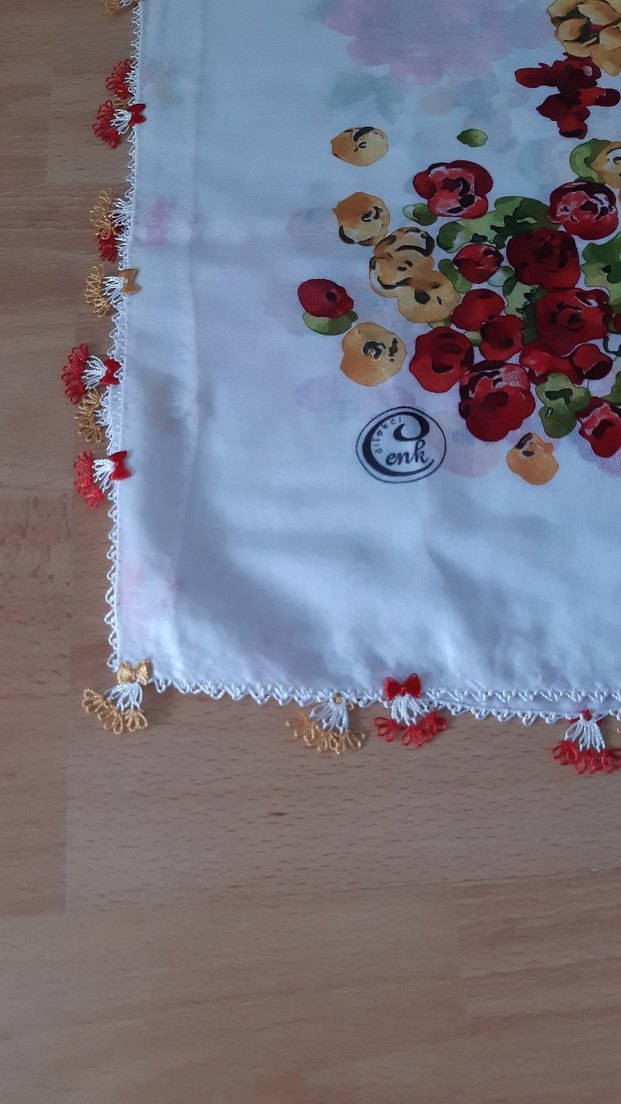 Kadın İğne Oyası Tülbent - Görsel 2