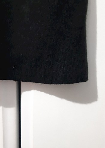 Triko Siyah Uzun Kadın Etek - Görsel 3