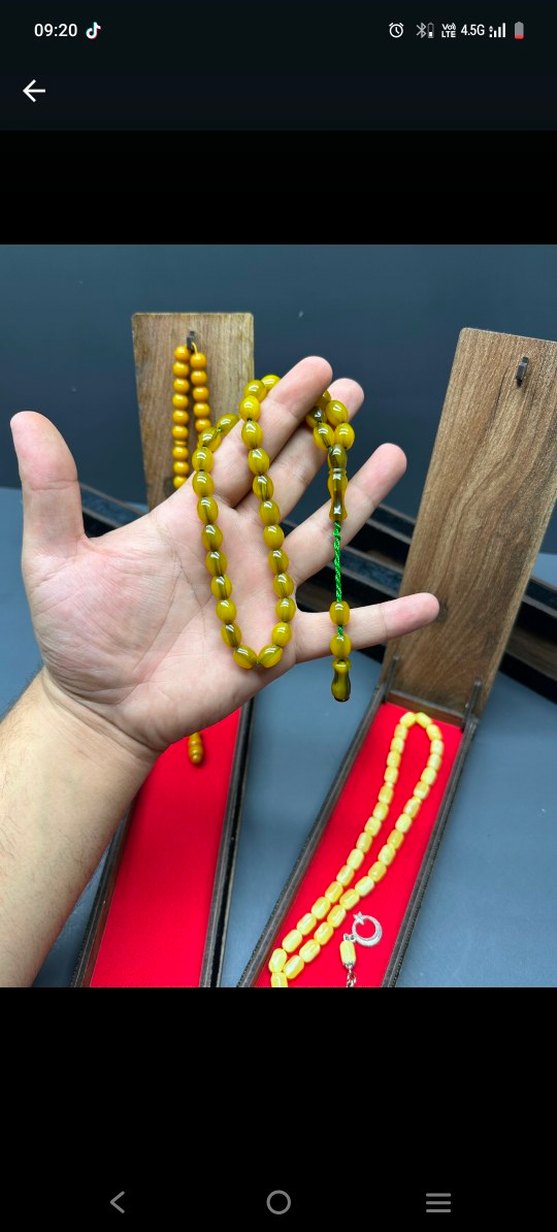 kehribar Erkek Tesbih - Görsel 2