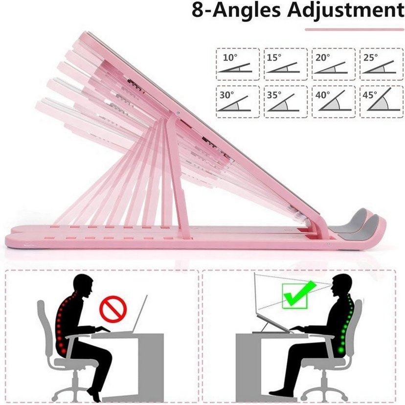 Ayarlanabilir Laptop Standı 7 Kademe - Görsel 3