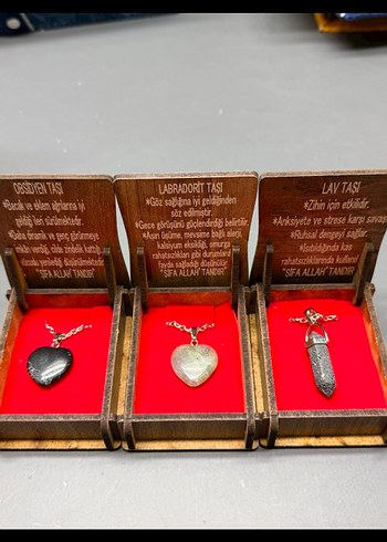 seyitoğlu ticaret a.ş. doğal taş kolye setleri - Görsel 7