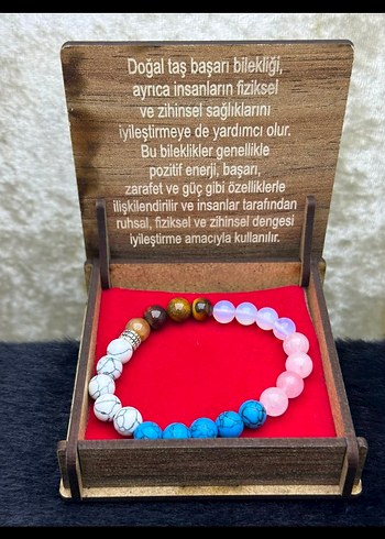 Renkli Boncuklu başarı Kadın Bilekliği - Görsel 2