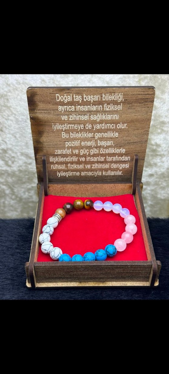 Renkli Boncuklu başarı Kadın Bilekliği - Görsel 2