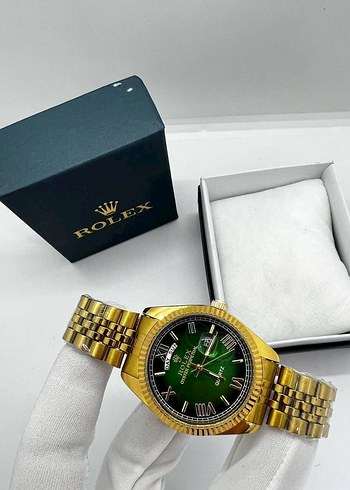 Rolex Altın Erkek Kol Saati - Görsel 2