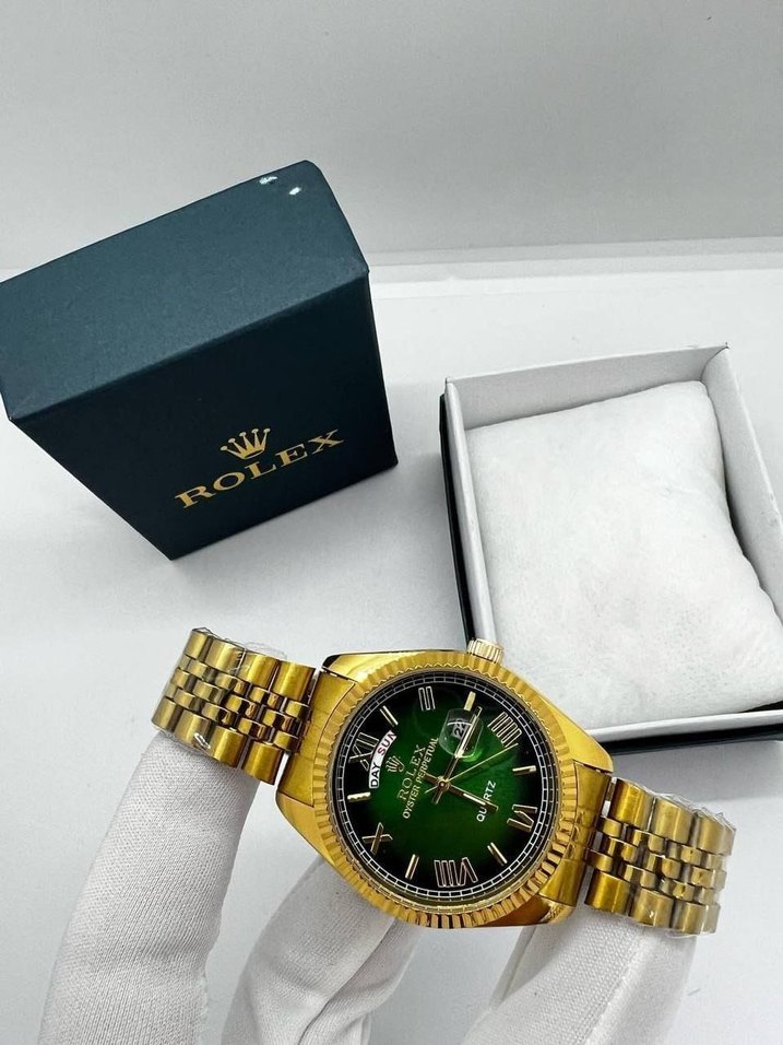 Rolex Altın Erkek Kol Saati - Görsel 2