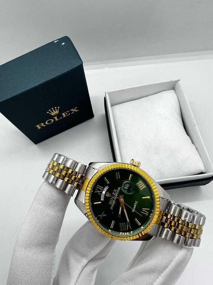 Rolex Altın Erkek Kol Saati - Görsel 3