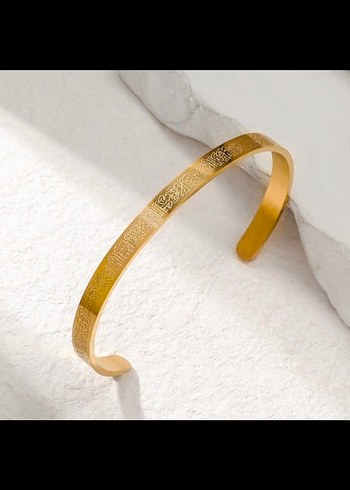 Uzun Zincir Detaylı Siyah ayetel kürsi yazılı Kolye - Görsel 10