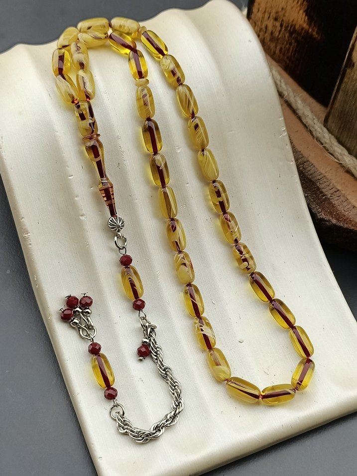 kehribar Erkek Tesbih - Görsel 5