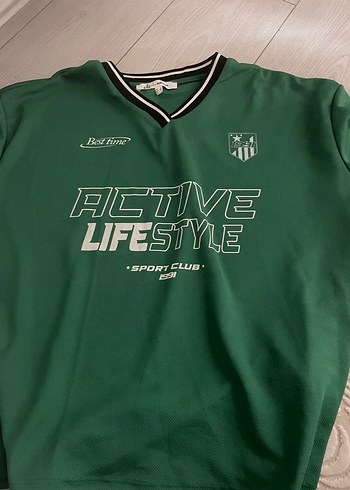 Yeşil Baskılı Kadın Spor Forması - Görsel 2