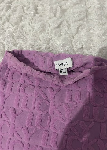 Mor Balıkçı Yaka Uzun Kollu Bluz - Görsel 3