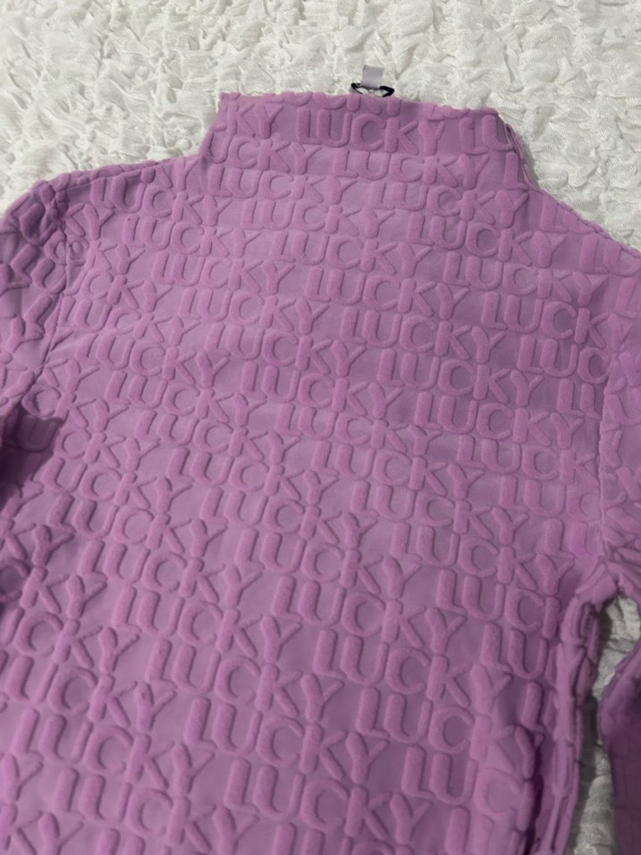 Mor Balıkçı Yaka Uzun Kollu Bluz - Görsel 2