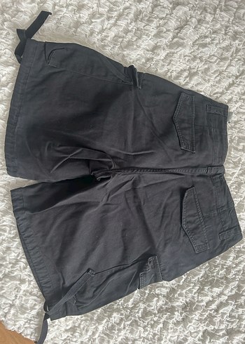 Siyah uzun şort - Görsel 2