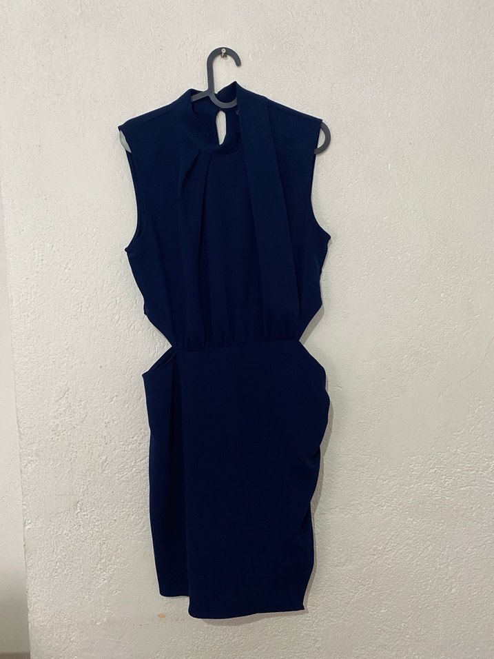 Kadın Lacivert Mini Tulum - Görsel 4