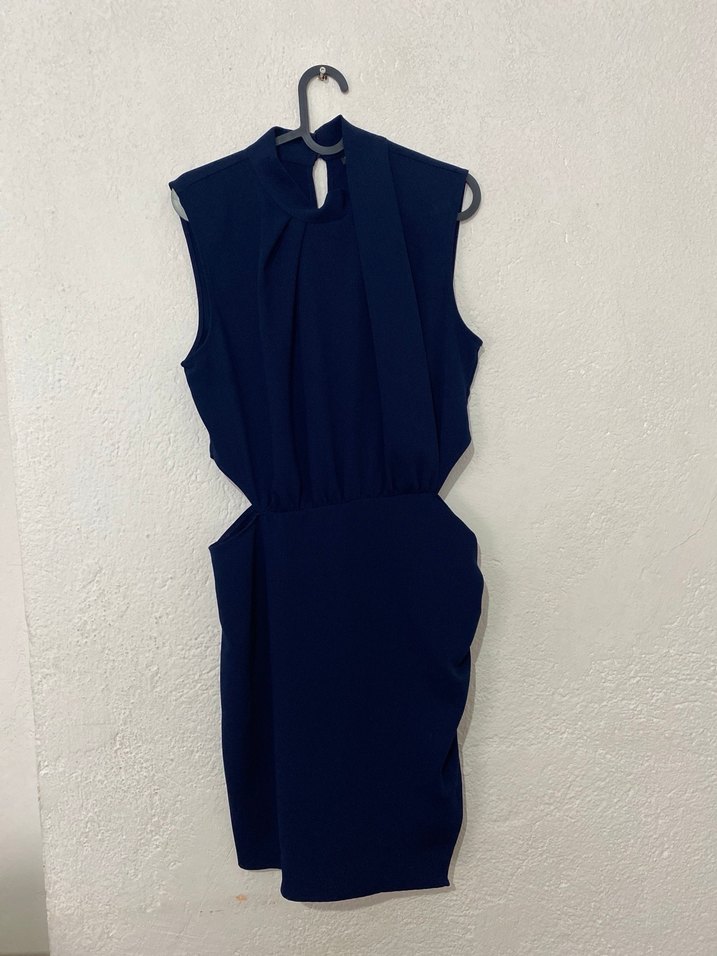 Kadın Lacivert Mini Tulum - Görsel 5