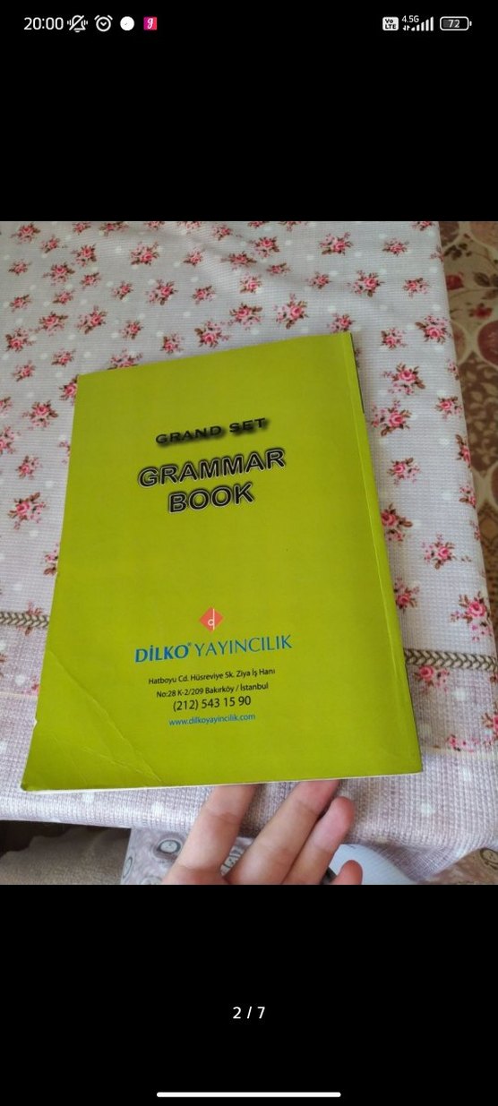 Dilko Yayınları Grammar Book 1 - Yeni Baskı - Görsel 2
