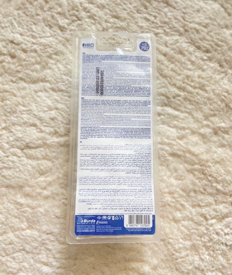 0-6 Ay Mini Cam Alıştırma Bardağı Seti Mavi - Görsel 2