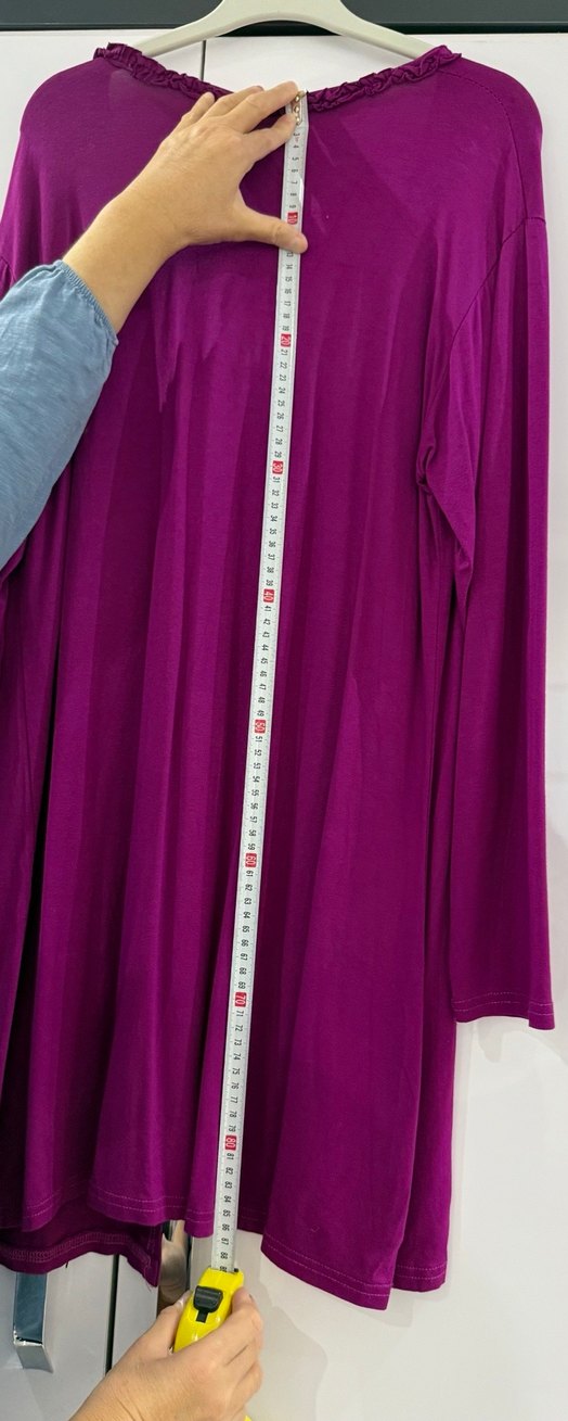 Mor Kadın Yelek - Görsel 4