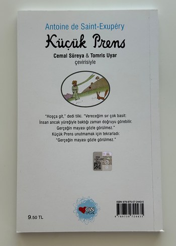 Küçük Prens - Antoine de Saint-Exupéry - Görsel 2