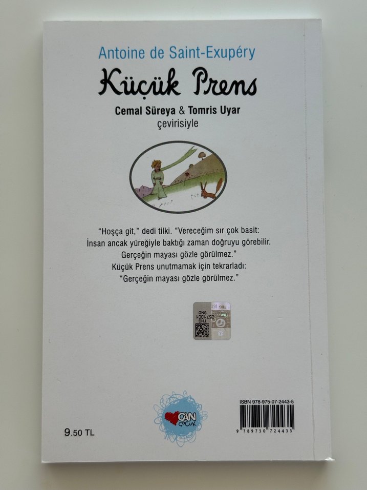 Küçük Prens - Antoine de Saint-Exupéry - Görsel 2