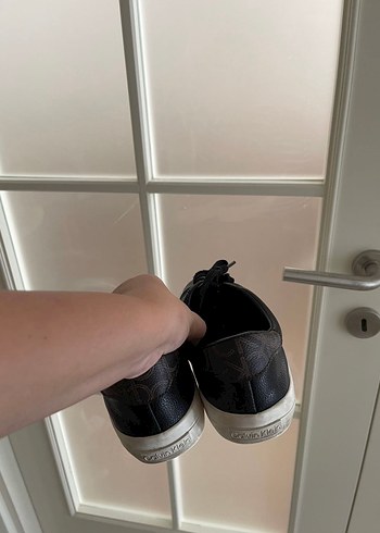 Siyah Calvin Kadın Spor Ayakkabı - Görsel 3