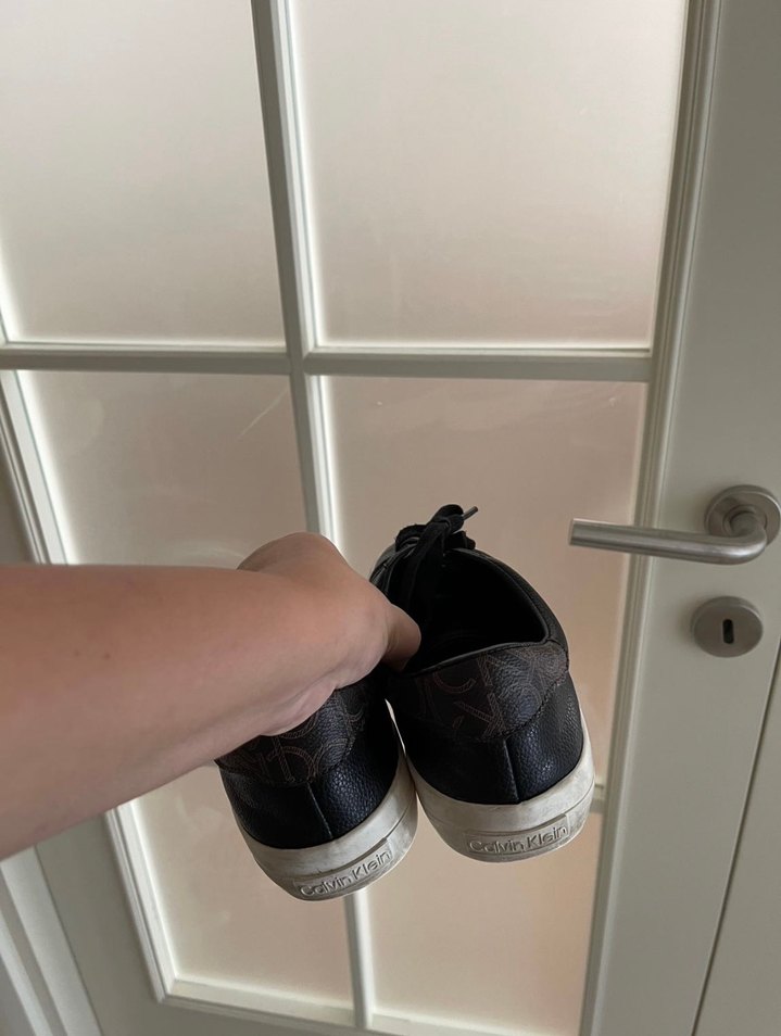 Siyah Calvin Kadın Spor Ayakkabı - Görsel 3