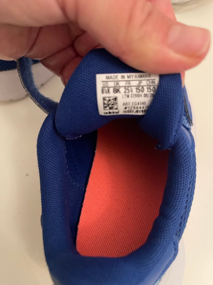 Mavi  Çocuk Spor Ayakkabı Kayışlı - Görsel 4