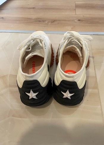 Beyaz Kadın Dolgu Topuklu Spor Ayakkabı - Görsel 2