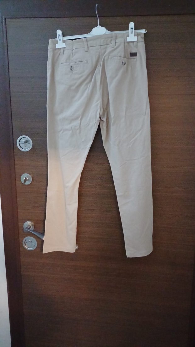 Bej Regular Fit Erkek Pantolon - Görsel 2