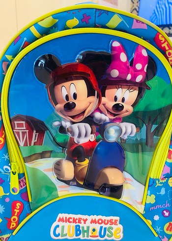 Lisanslı Anaokulu Çantası Disney Mickey