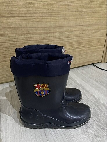 Barcelona Baskılı erkek yağmur botu
