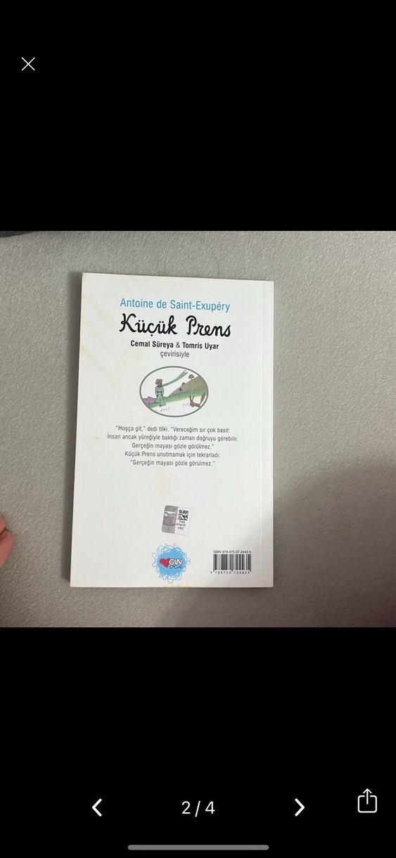 Küçük Prens - Cemal Süreya & Tomris Uyar Çevirisi - Görsel 2