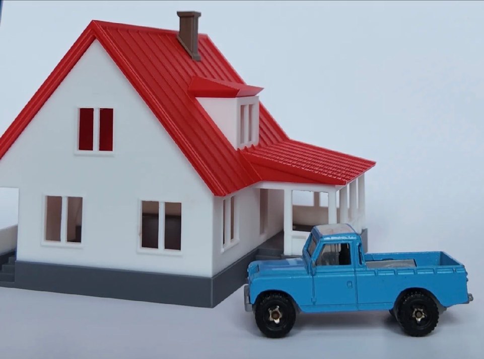 1/100 Dublex Ev 3D - Görsel 2