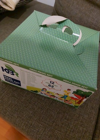 Mega Piknik Seti 62 Parça Yeşil - Görsel 2