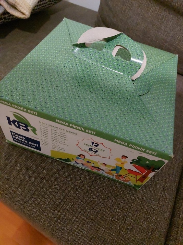 Mega Piknik Seti 62 Parça Yeşil - Görsel 2