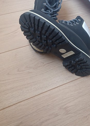 Gri Siyah Erkek Ayakkabı Bağcıkları 41numara - Görsel 4