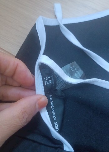 Siyah Midi Hemşire Korsesi - Görsel 3