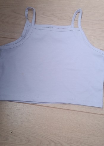 Çocuk Beyaz İnce Askılı Atlet - Görsel 2