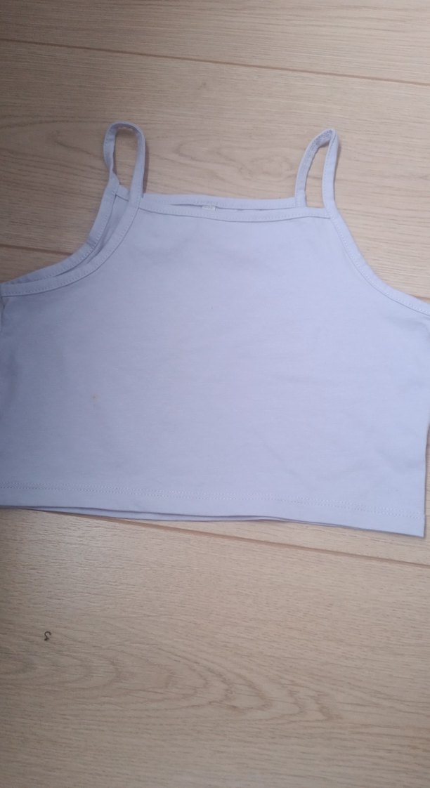 Çocuk Beyaz İnce Askılı Atlet - Görsel 2