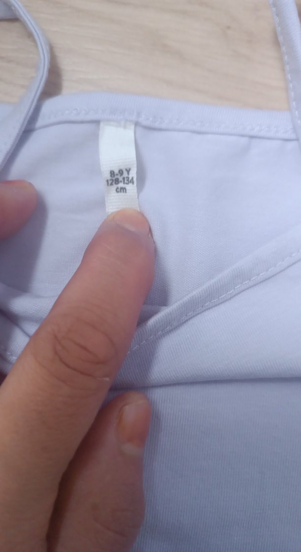 Çocuk Beyaz İnce Askılı Atlet - Görsel 3